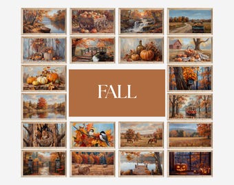 1100+ Samsung Frame TV Art Mega Bundle, All Season Frame TV Art, Whole Year Holiday Screen Art, Vintage Oil Painting, image 6