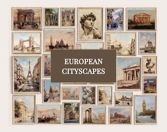 1550+ Fall & Halloween Vintage Wall Art Mega Bundle, The Ultimate Gallery Wall Set, Dark Academia, Cottagecore, Autumn Decor, image 15