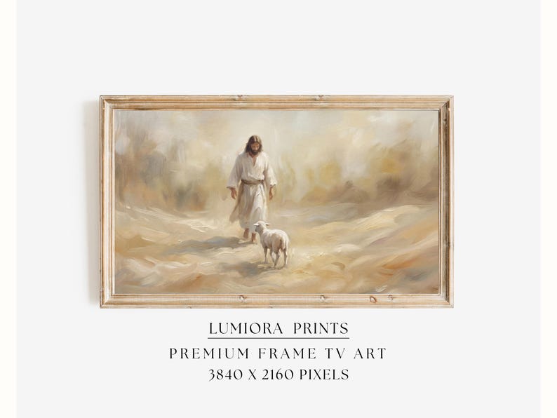 The Good Shepherd Samsung Frame TV Art