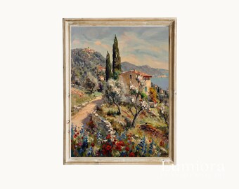 80+ Vintage Spring Gallery Wall Art Set, French Country Decor, Cottagecore Spring Bundle Set, Farmhouse Floral Landscape, Digital Wall Art, image 7