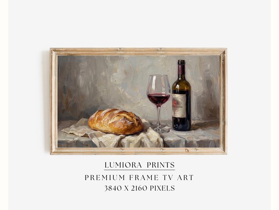 Bread and Wine Samsung Frame TV Art