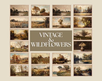 1400+ All Season Frame TV Art Mega Bundle, Samsung Frame TV Art, Whole Year Holiday Screen Art, Vintage Oil Painting, image 17