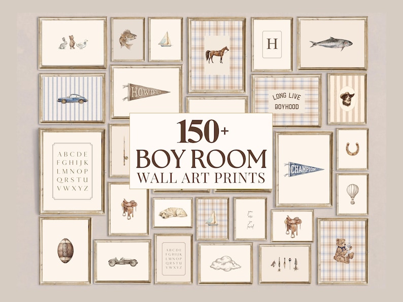 150+ Vintage Nursery Prints