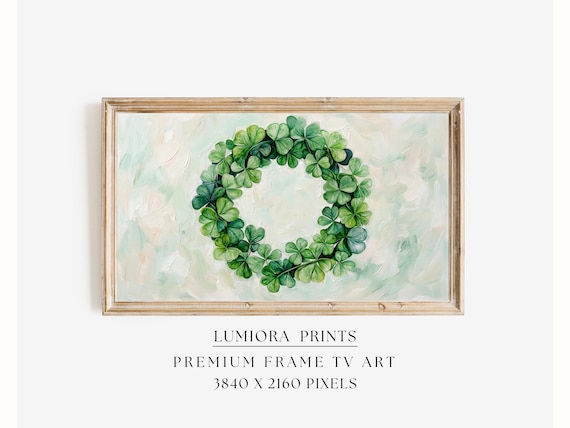 St. Patrick’s Day Samsung Frame TV Art