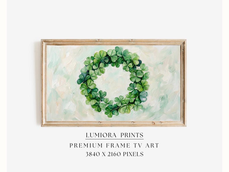St. Patrick’s Day Samsung Frame TV Art