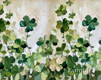 St. Patrick’s Day Samsung Frame TV Art, Lucky Clover TV Decor, Green Aesthetic Frame TV Art, Irish Holiday Screen Art, 4K Digital Art, image 7