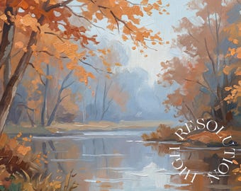 80+ Fall Autumn Frame Tv Art Bundle, Vintage Autumn Landscape TV Art Set, Rustic Fall Frame TV Art, Fall Art for TV, image 11