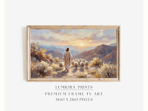 The Good Shepherd Samsung Frame TV Art