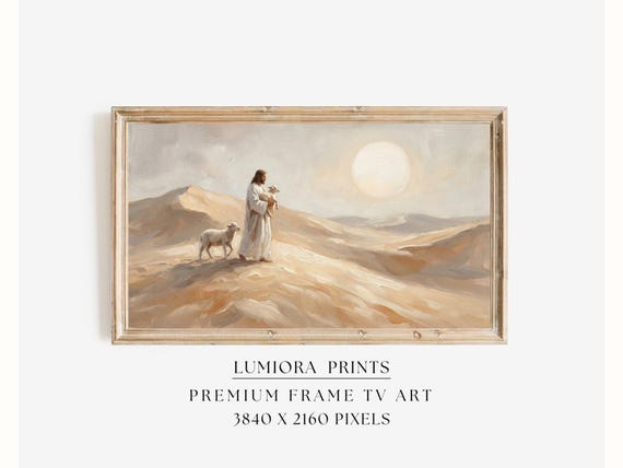 The Good Shepherd Samsung Frame TV Art