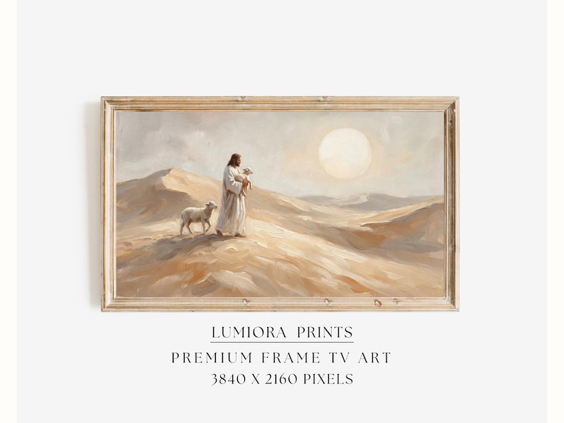 The Good Shepherd Samsung Frame TV Art