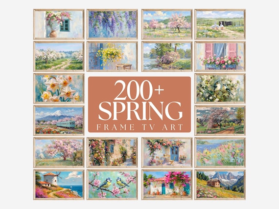 200+ Spring Frame TV Art Mega Bundle