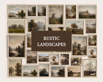 1550+ Fall & Halloween Vintage Wall Art Mega Bundle, The Ultimate Gallery Wall Set, Dark Academia, Cottagecore, Autumn Decor, image 10