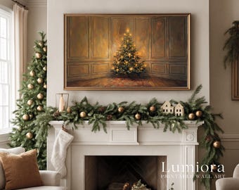 100+ Christmas Frame TV Art Bundle – Samsung Frame TV Art Collection, Winter Holiday Painting, Rustic Santa & Cozy Christmas Digital Art Set, image 7