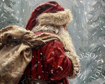 100+ Christmas Frame TV Art Bundle – Samsung Frame TV Art Collection, Winter Holiday Painting, Rustic Santa & Cozy Christmas Digital Art Set, image 9