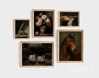300+ Dark Academia Prints, Moody Gallery Wall, Gothic Gallery Wall, Vintage Dark Prints, Victorian Gallery, Mega Bundle Prints, image 14