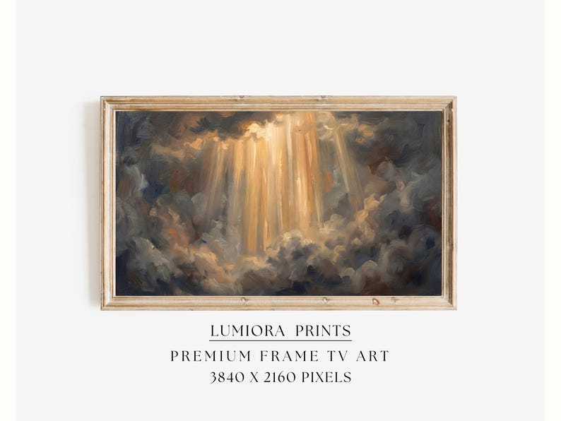 Divine Light Samsung Frame TV Art