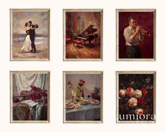 120+ Valentine’s Day Printable Wall Art Bundle | Romantic Gallery Wall Set, Vintage Love Art, Coquette Aesthetic, Couples, Cupid Print, image 5