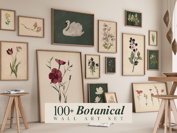 100+ Botanical Bundle Set