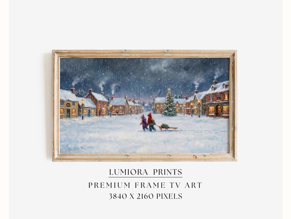 Samsung Frame TV Art Christmas