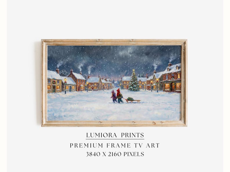 Samsung Frame TV Art Christmas