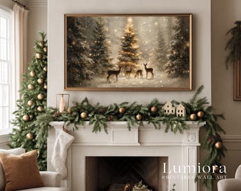 60+ Christmas Frame TV Art Bundle Set – Samsung Frame TV Art, Winter Christmas Paintings, Rustic Santa & Cozy Holiday Digital Art Collection, image 7