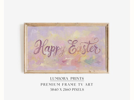 Happy Easter Samsung Frame TV Art