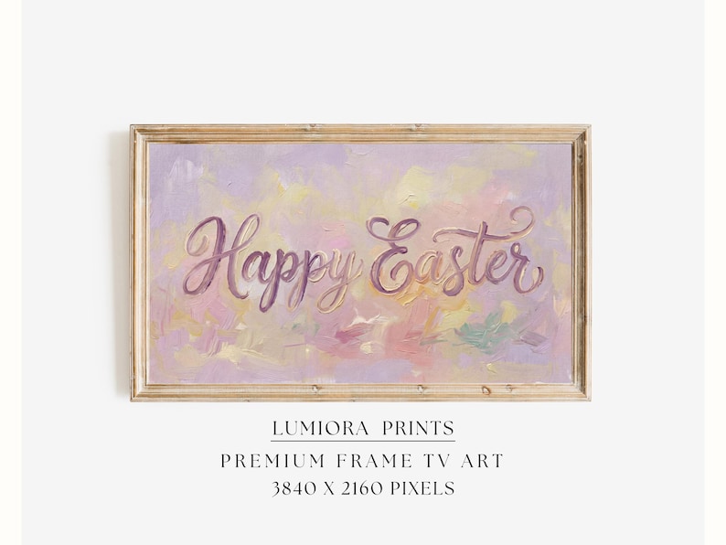 Happy Easter Samsung Frame TV Art