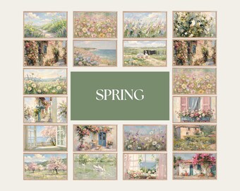 1400+ All Season Frame TV Art Mega Bundle, Samsung Frame TV Art, Whole Year Holiday Screen Art, Vintage Oil Painting, image 13