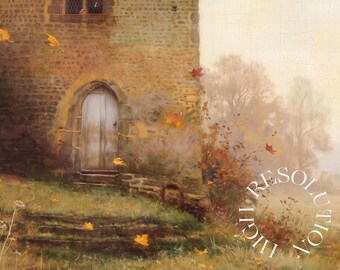300+ Fall & Halloween Frame TV Art, Vintage Fall Samsung TV Art Bundle, Spooky TV Background, image 12