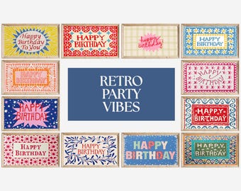 100+ Birthday Frame TV Art Mega Bundle, 4K Happy Birthday Samsung TV Background, Party Digital Decor, Colorful Birthday Screensaver, image 9