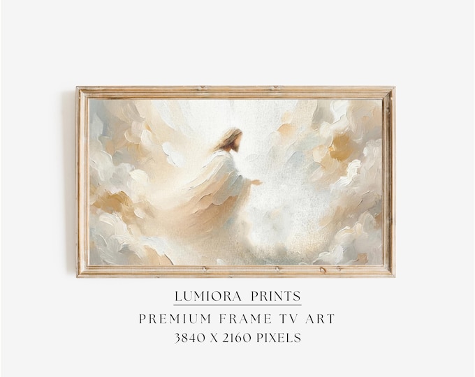 Ascension of Jesus Samsung Frame TV Art, Christian…