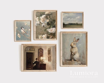 400+ French Country Decor, Neutral Gallery Wall, Cottagecore Decor, Vintage Print Bundle, Farmhouse Prints, Cottage Gallery Set, image 7