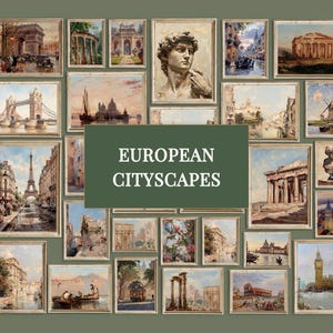 700+ Vintage Print Bundle, Antique Wall Art Set, Rustic Gallery Set, French Country Decor, Cottagecore Prints, Neutral Gallery Wall Mega Set image 6