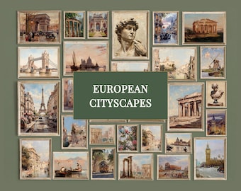 850+ Vintage Print Bundle, Antique Wall Art Set, Rustic Gallery Set, French Country Decor, Cottagecore Prints, image 7