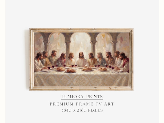The Last Supper Samsung Frame TV Art