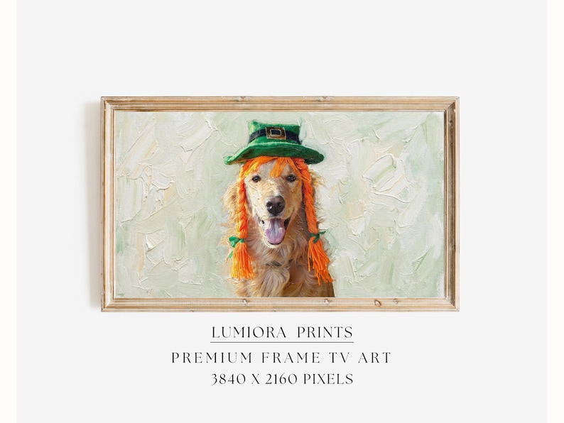 St. Patrick’s Day Samsung Frame TV Art