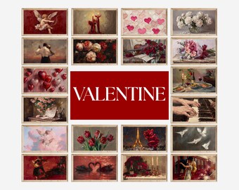 1100+ Samsung Frame TV Art Mega Bundle, All Season Frame TV Art, Whole Year Holiday Screen Art, Vintage Oil Painting, image 12