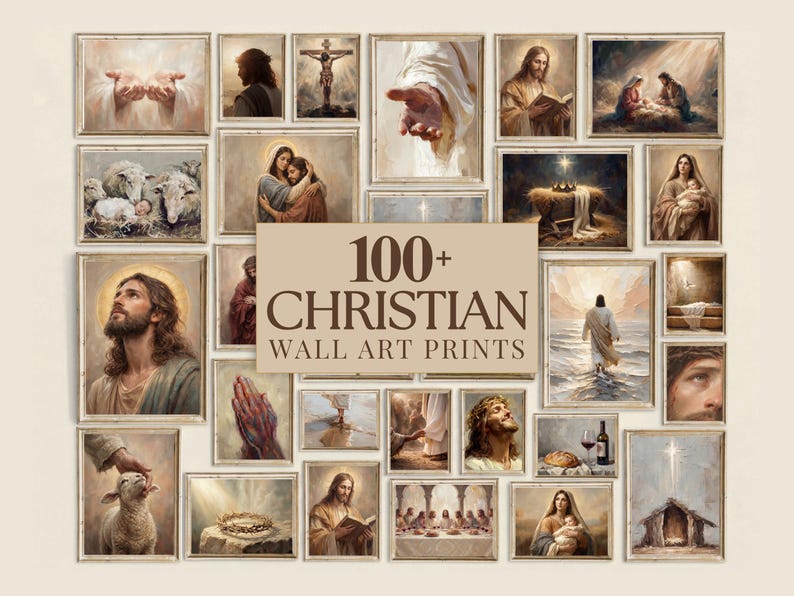 100+ Christian Wall Art Prints