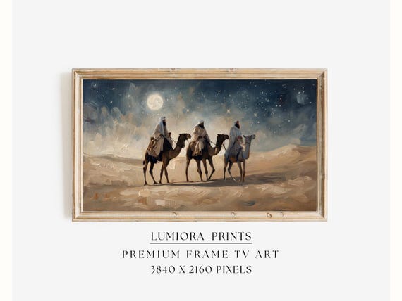 The Three Wise Men’s Journey TV Art