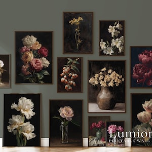 700+ Vintage Print Bundle, Antique Wall Art Set, Rustic Gallery Set, French Country Decor, Cottagecore Prints, Neutral Gallery Wall Mega Set image 19