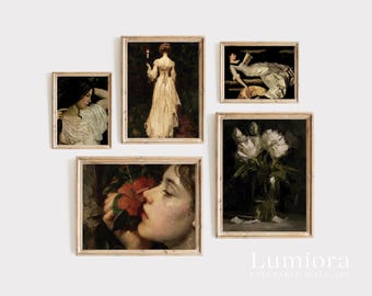 300+ Dark Academia Prints, Moody Gallery Wall, Gothic Gallery Wall, Vintage Dark Prints, Victorian Gallery, Mega Bundle Prints, image 12