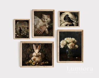 300+ Dark Academia Prints, Moody Gallery Wall, Gothic Gallery Wall, Vintage Dark Prints, Victorian Gallery, Mega Bundle Prints, image 10