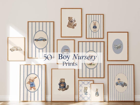 50+ Baby Boy Nursery Prints