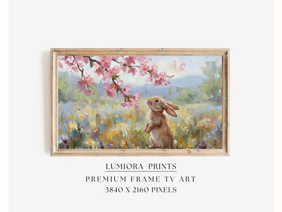 Easter Bunny Samsung Frame TV Art