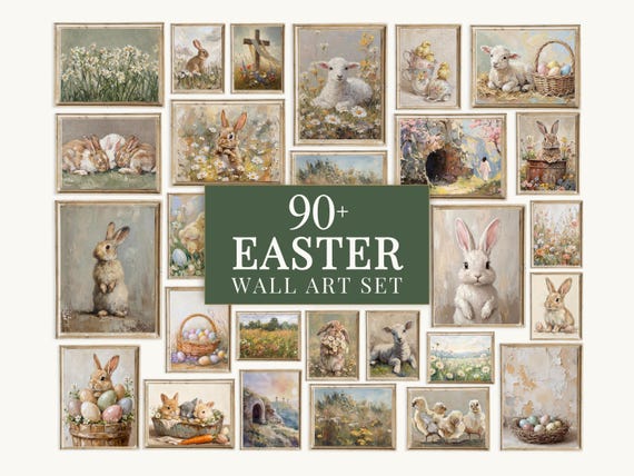 90+ Spring Wall Art Bundle