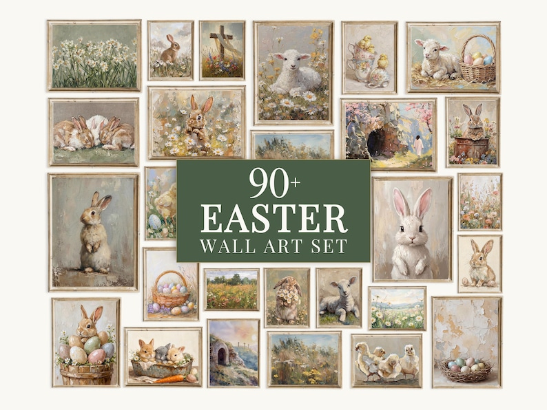 90+ Spring Wall Art Bundle