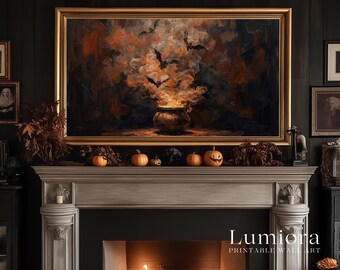 100+ Halloween Frame TV Art Set | Spooky Tv Art Collection | Moody Dark Digital TV Art | Witchy & Ghost Frame TV | Spooky Autumn Decor, image 5