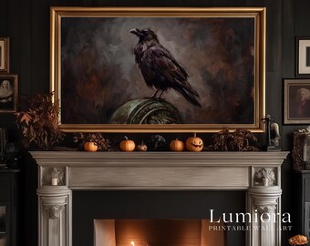 100+ Halloween Frame TV Art Set | Spooky Tv Art Collection | Moody Dark Digital TV Art | Witchy & Ghost Frame TV | Spooky Autumn Decor, image 6