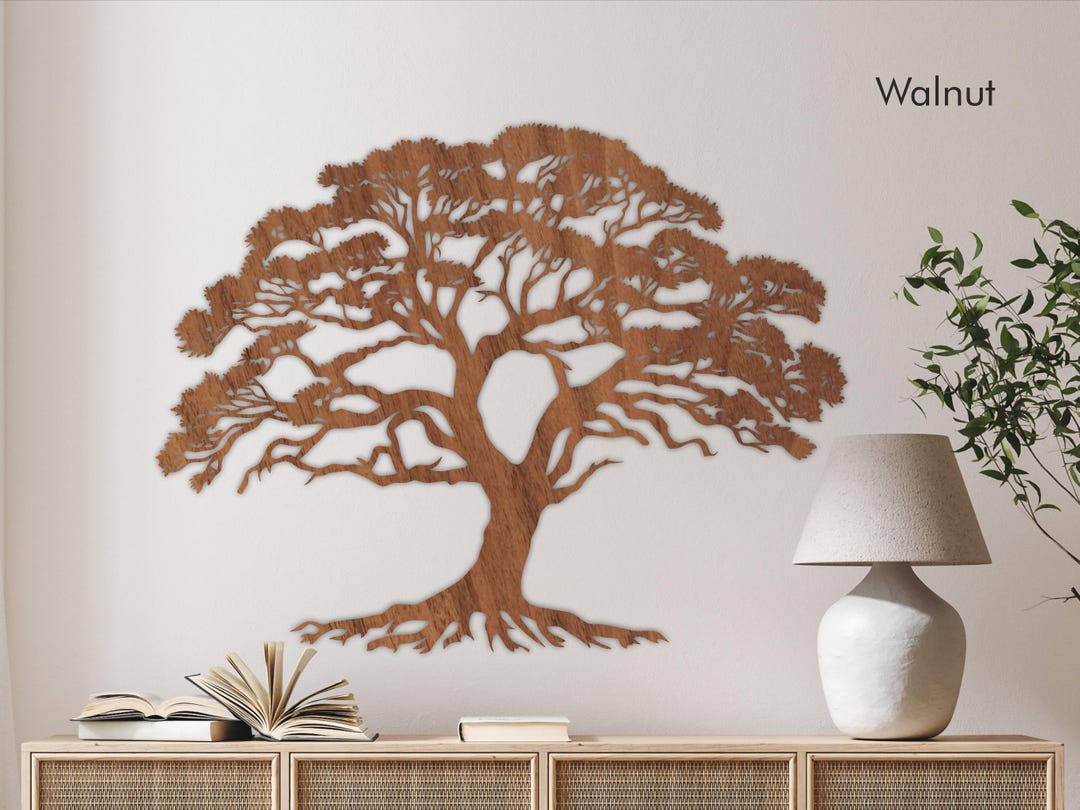 Tree of Life Wooden Wall Art – Nature-inspired Home Decor Gift - Etsy