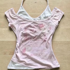 Camiseta feminina punk, top de verão Y2K, presente para ela